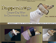 Tablet Screenshot of dapperdawgs.net